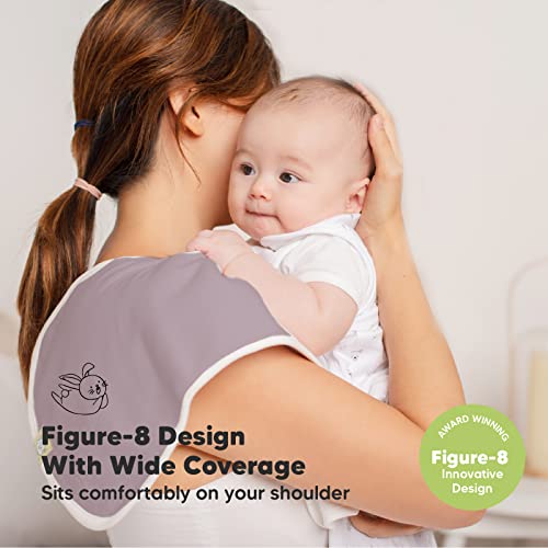 Keababies 8-Pack Organic Baby Bandana Bibs, Baby Bibs And 5-Pack Organic Burp Cloths For Baby Boys And Girls - Drool Bibs For Baby Girl, Baby Boy - Ultra Absorbent Burping Cloth, Burp Clothes #TOP6