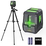 Enventor – Enventor Kreuzlinienlaser Grün, Laser Wasserwaage, Selbstniv