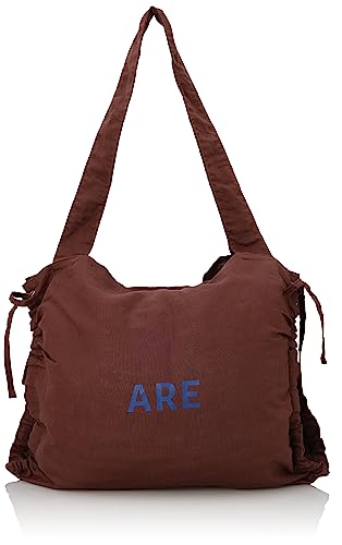 [�A�[�X���C�h] SIDE GATHER LINEN SHOULDER 47-8921CHOCO