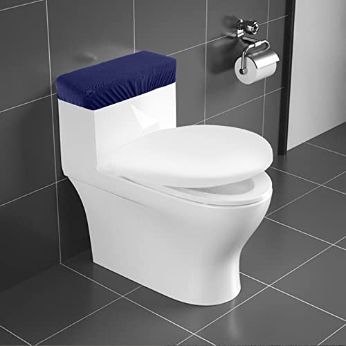 AZHCHKE Toilet Tank Cover, Milk Silk Toilet Tank Lid Cover for Bathroom