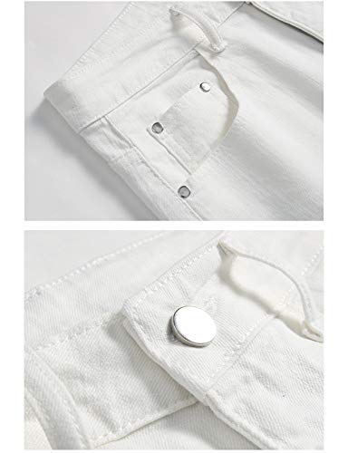 Men's Gradient Color Stretch Dnim Jeans3