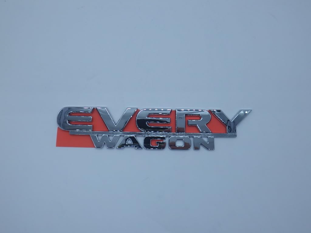 Amazon | スズキ エブリィワゴン DA62V リヤエンブレム クロームメッキ