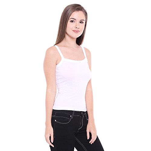 Image of BODYCARE Women's Cotton Relaxed Fit Camisole (Pack of 3)