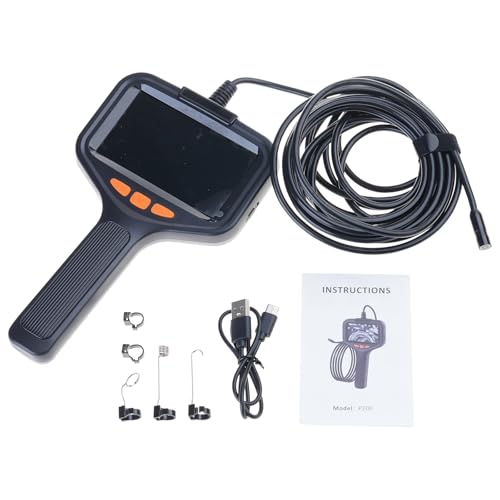 Cámara de inspección automotriz y boroscopio manual de cable flexible