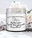 Digital Transformation Consultant Candle Never Underestimate A Woman Who is Also A Digital Transformation Consultant 9oz Vanilla Scented Candles Soy Wax