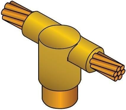 GTC-162G 5/8" to 2/0 Horizontal Tee Connection