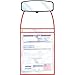 StoreSMART® - 9 x 12 inches - Open Short - Red Single Pocket with Hanging Strap - Red Rigid Vinyl Sewn Pocket - 10-Pack - Dry Erase Surface - TROH29R-10