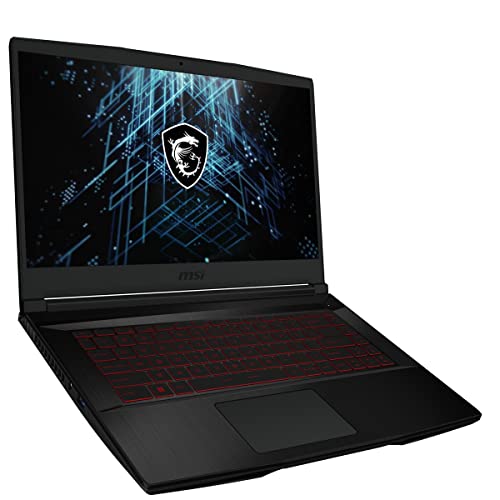 Image of msi Thin GF63 15.6 inch 144Hz Gaming Laptop: Intel Core i5-12450H ARC A370M 8GB 512GB NVMe SSD Win11, Type-C USB 3.2 Gen 1, High-Resolution Audio, Cooler Boost 5, Win11 Home: Black 12HW-001