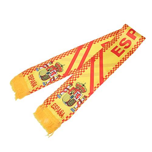 Zerodis Cachecol de futebol da Copa do Mundo de 2022, lenço de futebol para presente íntimo copa do