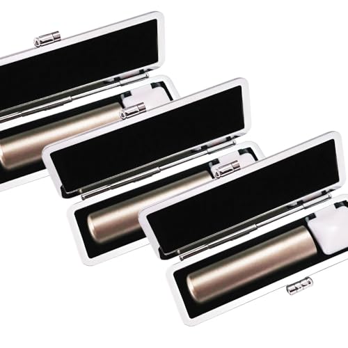 はんこ屋大将 印鑑 はんこ チタン 印鑑セット 実印 銀行印 認印 プレゼントに 10.5 12 13.5 15 16.5 18 (12mm×15mm×18mm)