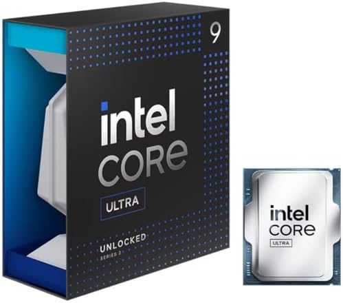 Intel Core Ultra 9 285K Arrow Lake 24 Çekirdekli (8P+16E), LGA 1851, 125W Kilitli Masaüstü İşlemci Z890 Anakart BX80768285K Plus Mavark Kalem Işığı için (Intel Core Ultra 9) - Görsel 2