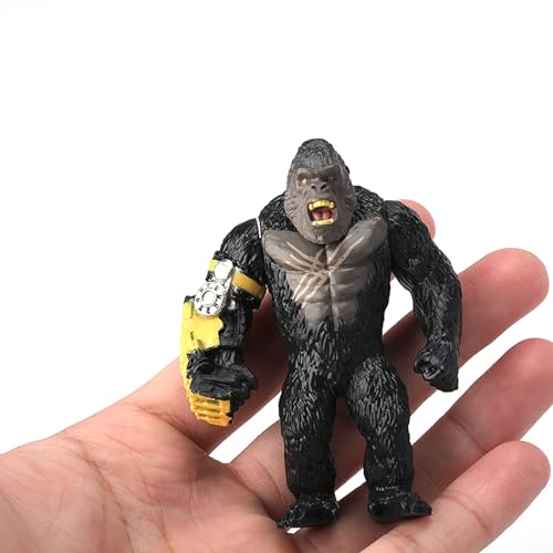 Conjunto de bonecos de ação Epic Monster Battle, pacote com 6 brinquedos colecionáveis de 12,7 cm de