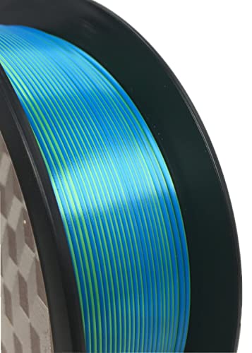 Image of PLA 3D Printer Filament, 1.75mm, Dimensional Accuracy + /- 0.02 mm, 1kg Carton Spool, Double Colors