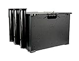 Yakattack 12x16x11 BlackPak Kayak Fishing Crate, Black (BLP-121611)