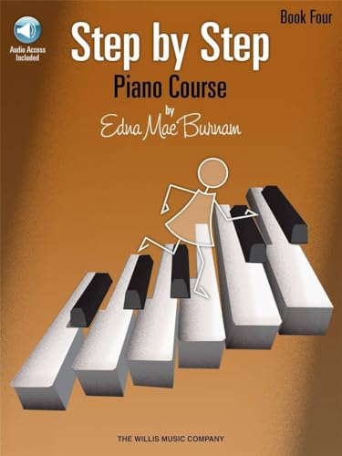 Step by Step Piano Course - Book 4 with Online Audio (Step by Step (Hal Leonard))