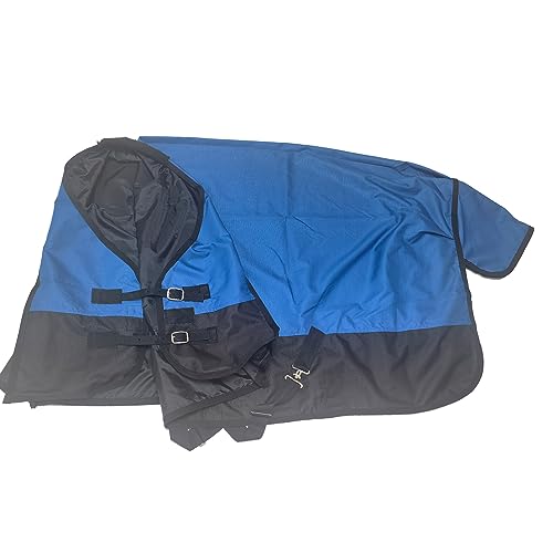 Image of 1200Denier Waterproof and Breathable Horse Sheet Tgw Rding Horse Blanket (80 inch, Royal Blue)
