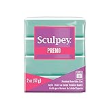 Sculpey Premo viene en 54 colores densamente saturados, incluyendo purpurina, metálicos, perlas, granitos y translúcidos. El verde menta es el color perfecto para cualquier proyecto de arcilla, desde joyas hasta decoración del hogar