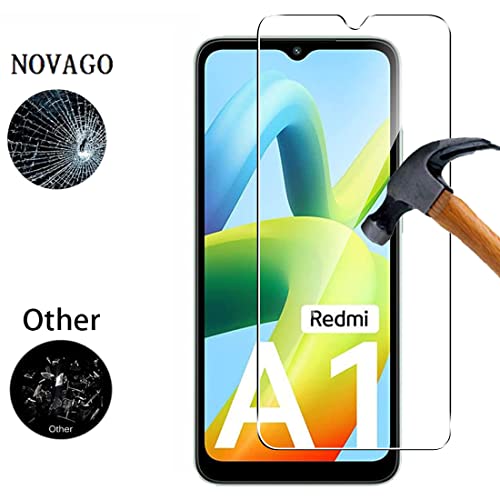 Compatible Xiaomi Redmi A1 4G/ A2 4G Coque Résistante avec béquille et 2 Films protections écran verre trempé [Novago] - vue 5