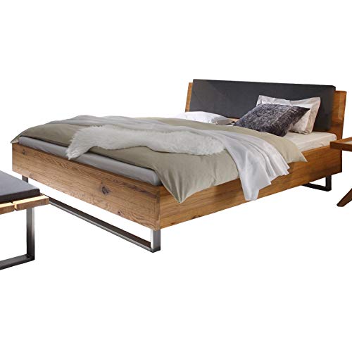 Hasena Oak Wild Wildeiche Bett Füße Indus Kopfteil Sion 180/200