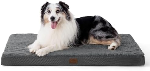 Bedsure Cama Ortopédica para Perros Grandes - Cojín Esponjoso Col...