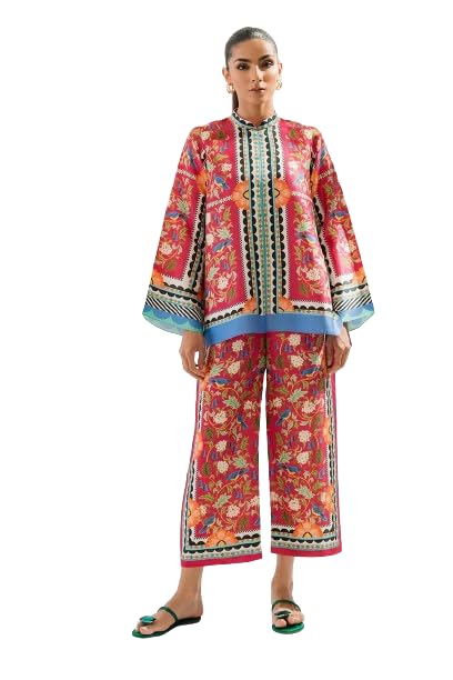 Woman Co-ord set,2 piece ladies set,wide leg pants set,summer wear dress,resort wear,Regular home wear women co-ord set.