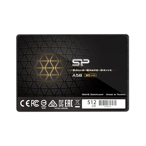 ②-WA580 SP SATA 512GB SSD 2.5 1点 Amazon | Silicon Power Ace A58 512GB 2.5 Inch SATA III SSD, 3D