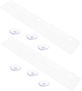 2pcs Aquarium Divider Comb with Cups Prevents Fish Crossbreeding Provides Isolation for Fish Tanks Versatile Overflow Barrier Drip Plate for All Aquatic Environments