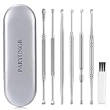 PARYUNGR Ear Pick Earwax Removal Tool Kit, Ear Cleaner Double Head Ear Spoon Set, Ear Curette Ear Wa