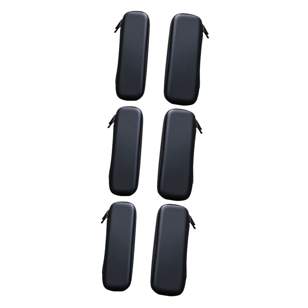Healeved 6stücke Tragbare Kosmetik Pinsel Aufbewahrungstasche Für Make-up Werkzeuge Robuste Und Staubdichte Augenbrauen Und Lidschattenpinsel-Tasche
