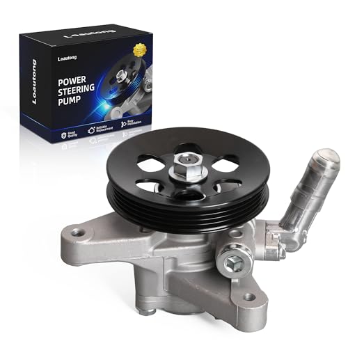 21-5290 Power Steering Pump with Pulley Fit for Acura TL 1999-2003, Fit for Acura CL/MDX 2001-2003, Fit for Honda Pilot 2003-2004, Replace #215290 56110-PGK-A01 56110-P8E-A01 56110-PVF-A01