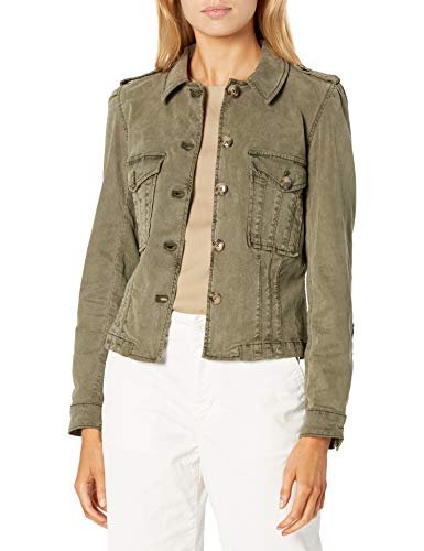 PAIGE Women's Pacey Jacket, Vintage Ivy Green, L