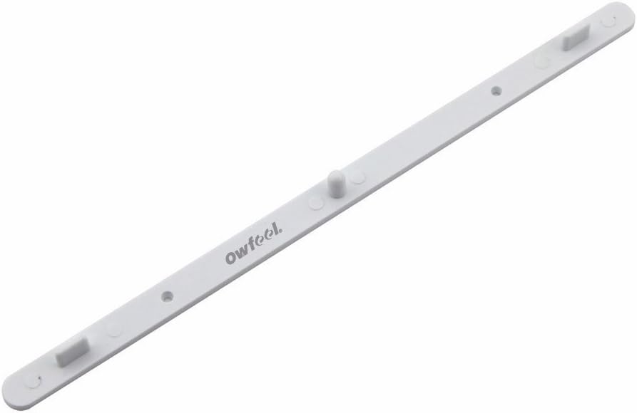 Owfeel Comic Tools White Plastic Ruler Feet 3 Pin Animation Peg Bar For Fixing Punched Animation Drawing Paper