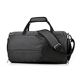 EINFACH ZU TRAGEN - 1 verstellbarer und abnehmbarer Schultergurt mit rutschfestem Schulterpolster und zwei Klettgriffen für vielseitige Trageoptionen, Umhängetasche oder Handtasche, wie Sie möchten; Einfach und modisch, perfekt für Fitness, Sport, Reisen, Weitermachen, Übernachten und mehr.