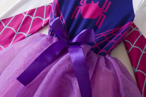 Capa Gótica Araña para Niñas 7 Años Halloween miniatura 6