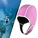 harayaa Diving Cap Neoprene Scuba Diving Hood Swimming Cap Waterproof Head Cover with Chin Strap Provides Sun Protection and Quick Dry Suitable for Water SPOR, Pink