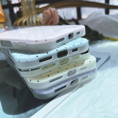 Coque de protection iPhone 17 Pro souple rose esthétique de 6,3 pouces