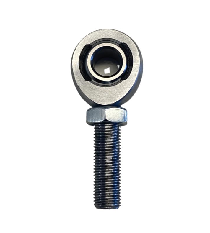 Single Right Hand 5/8" Bore x 5/8"-18 Thread, 3" Long Shank with Jam Nut | Heavy-Duty Rod End Bearing for Steering, Suspension & Off-Road Fabrication