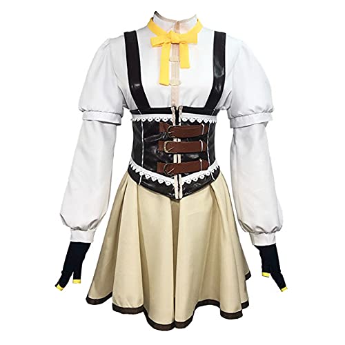 gegecos Anime Comic Puella Magi Madoka Magica Cosplay Costume Mami Tomoe Dress (S)