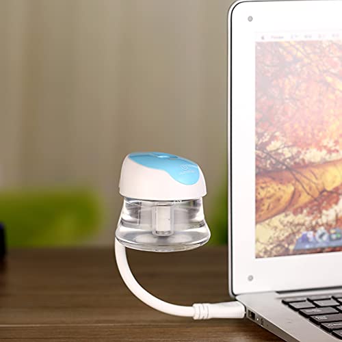 Nyrapag Car Humidifier Fragrance Aromatherapy Car Diffuser Usb Cool Mist Mini Portable Diffuser For Car Home Office Bedroom Update Version(Blue) #TOP3