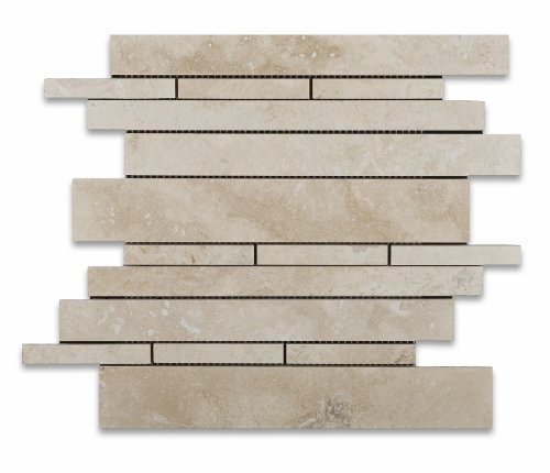 Ivory Travertine Mosaic