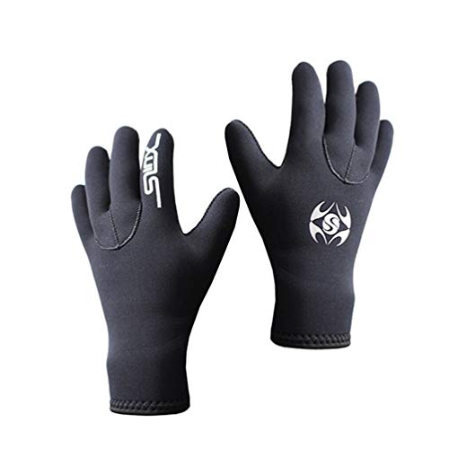 Luvas de neoprene Besportble, luvas de mergulho, luvas de surfe, luvas de mergulho para mergulho, me