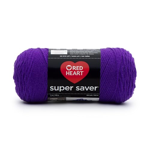 RED HEART Super Saver Yarn Amethyst