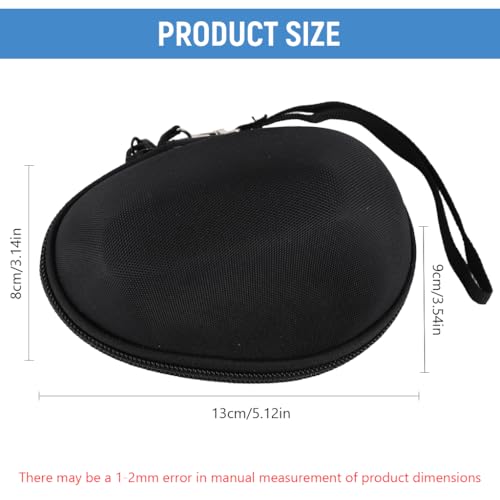 Image of ZORBES Compatible with MX Vertical Mouse Case, EVA Hard Shell Travel Bag | Protective Storage, Scratchproof Surface, Waterproof Design, Soft Plush Liner, Portable Carrying Design for Daily Travel