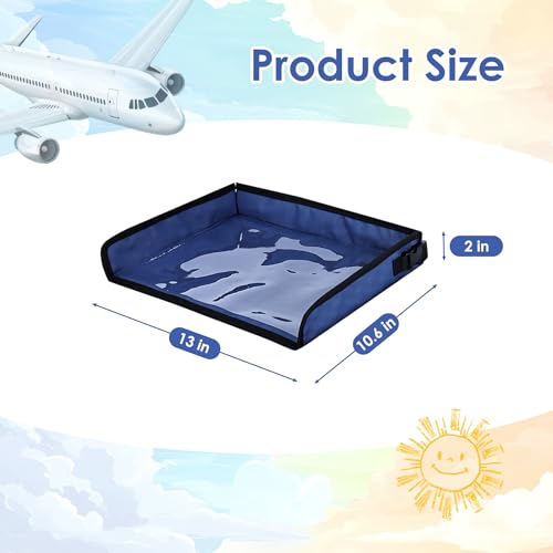 Image of Kids Tray Table Cover, Airplane Tray Cover with Pockets