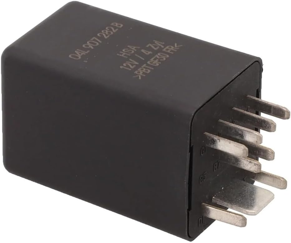 Heater Plug 04L907282B Compatible With A3 8P 8V A4 B7 B8 A5 8T A6 C6 C7 Q5 8R TT Glow Heater Relay