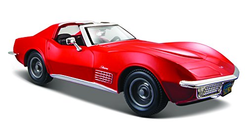 Maisto Chevrolet 1970 Rose Gold Corvette Stringray Police miniatura 5