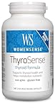 WomenSense ThyroSense, 210 Vegetarian Capsules, VALUE SIZE, Thyroid Support with L-Tyrosine, Ashwagandha, Guggul, Copper, Iodine & Selenium, Thyroid Supplements for Women, Canadian Company