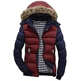 Esta chaqueta de invierno está hecha de tela suave, es una chaqueta muy cálida que te mantiene seco y cálido incluso en condiciones climáticas adversas.