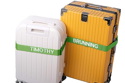 Custom Embroidered Luggage Straps for Safe Travel