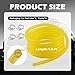 9.8Ft Rubber Car Small Engine Fuel Line Hose OD 12mm/ID 8mm with 4PCS Clamps,Flexible Cars Gas Line Hose for Oil Transportation,Translucent Motorcycle Fuel Lines Car Accessories